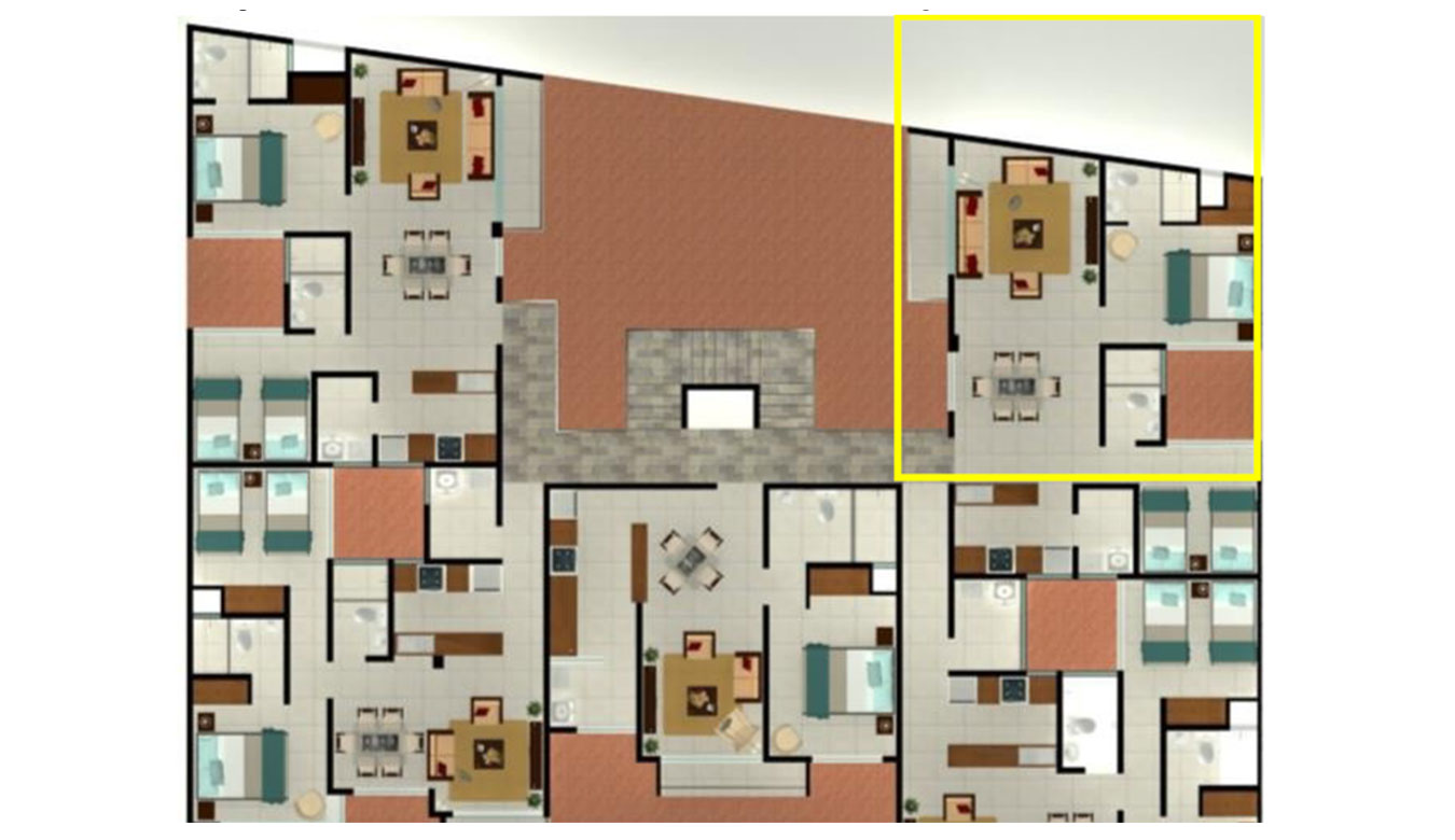 DPTO. 305 - EDIFICIO ELEONOR (Plano de distribución)
